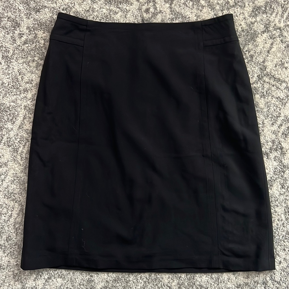 Banana Republic Stretch Petite Wool Skirt